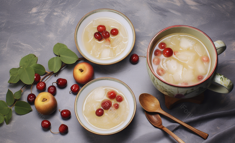 美味冰糖银耳雪梨羹,高清,摄影图,摄影图片,图片大全,摄影图免费下载